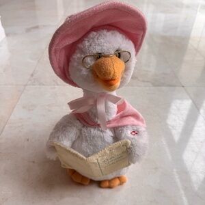 Cuddle Barn Mother Goose Animated Stuffed Animal Talking Plush Nursery Rhymes
